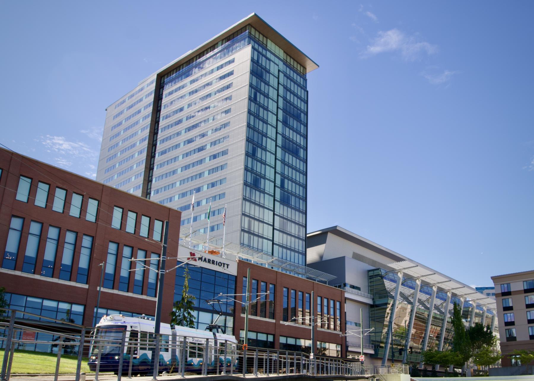 Photo of the Marriott Tacoma Hotel in Downtown Tacoma